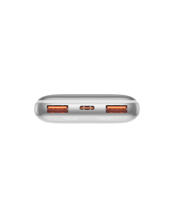Powerbank Baseus Bipow Pro 10000mAh, 2xUSB, USB-C, 20W (white)