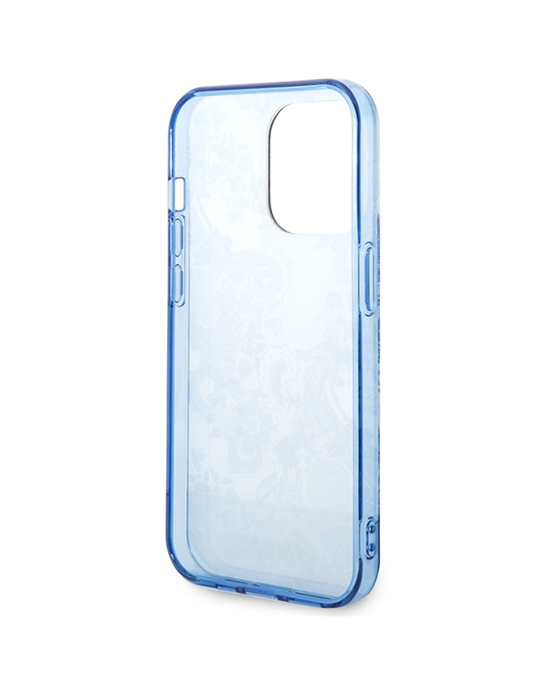 Guess GUHCP14XHGPLHB iPhone 14 Pro Max 6,7" niebieski|blue hardcase Porcelain Collection
