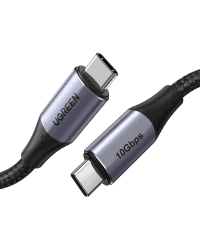 UGREEN US355 USB-C to USB-C  3.1 Gen.2, PD, 5A, 100W, 4K, 10Gbps, 1m (black)