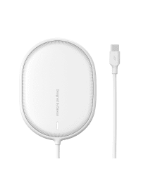 Baseus Light wireless induction charger for iPhone 12, 15W (white)