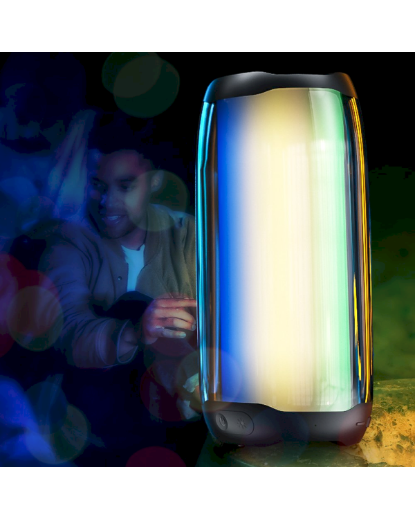 WK Design portable wireless Bluetooth 5.0 speaker RGB 2000mAh black (D31 black)