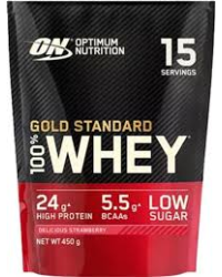 Optimum Nutrition Gold Standard 100% Whey сывороточный протеин - Вкусная клубника 450 g