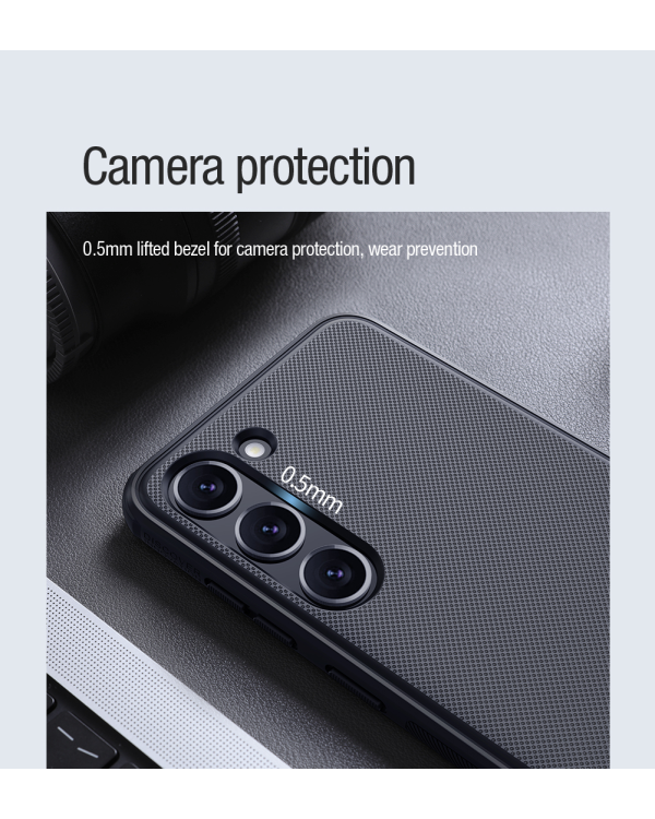 Дополнительное изображение книги «Nillkin Super Frosted PRO Magnetic Back Cover for Samsung Galaxy S23 Black»