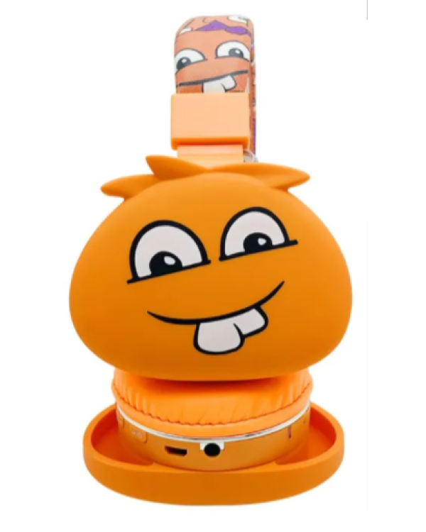 Jellie Monsters Monster беспроводные наушники с радио/микрофоном/блютуз 5.0 оранжевый