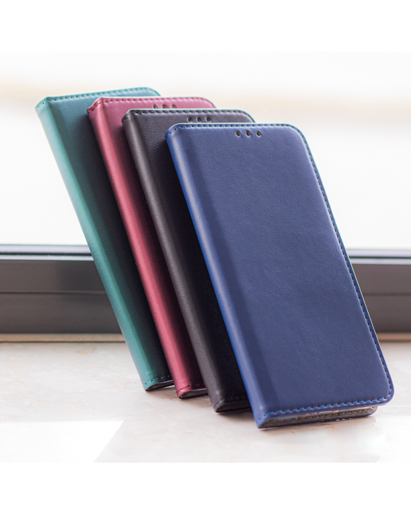 Магнитный чехол Smart для Xiaomi Redmi Note 12 4G красный