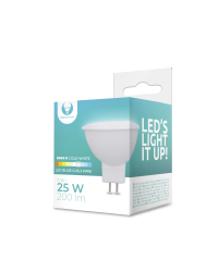 Светодиодная лампа GU5,3 MR16 3W 12V 6000K 240lm Forever Light