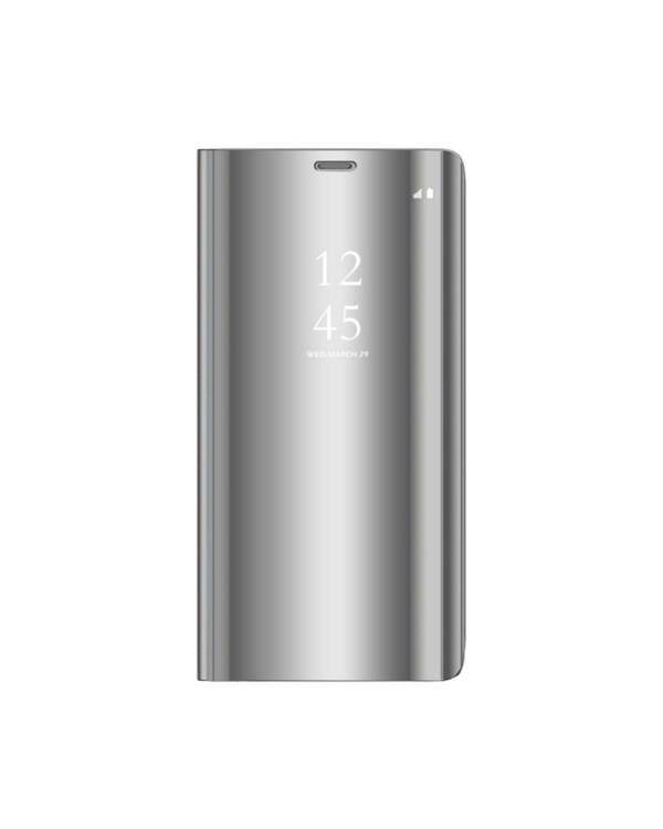 Fusion clear view книжка чехол для Samsung A125 Galaxy A12 серебряный