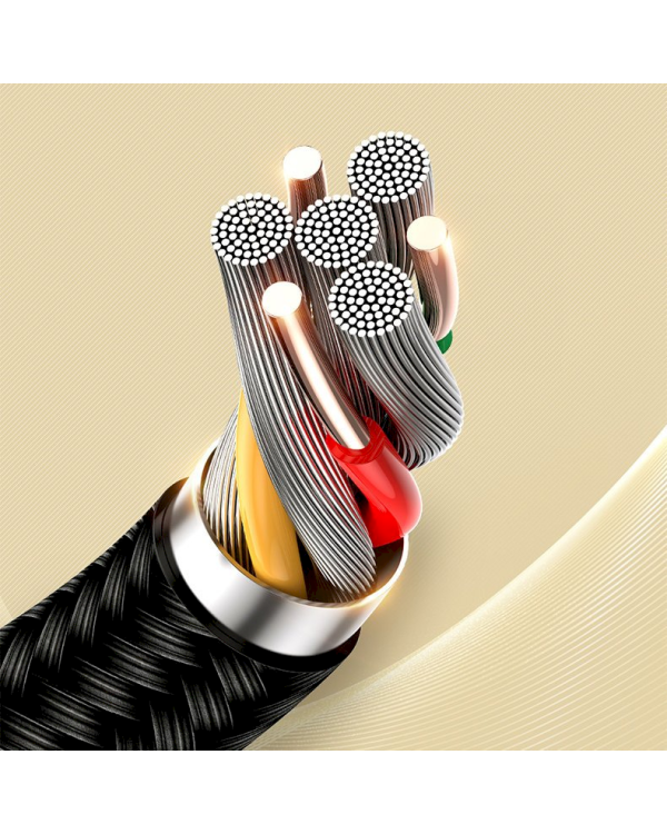 Дополнительное изображение книги «Joyroom stereo audio AUX cable 3,5 mm mini jack 2 m black (SY-20A1)»