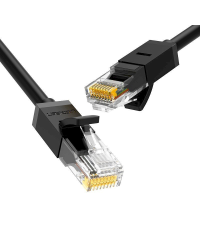 UGREEN NW102 Ethernet RJ45 Rounded Network Cable, Cat.6, UTP, 15m (Black)