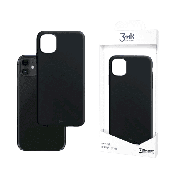 Обложка книги «Apple iPhone 11 - 3mk Matt Case black»