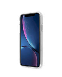 GUHCI61PCUMPTBK Guess PC/TPU Hard Case Metalic for iPhone XR Black