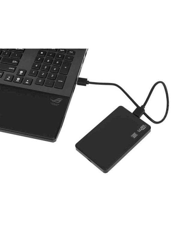 Fusion 2,5" внешний корпус для жесткого диска SATA III | USB 3.0 wood|black