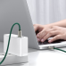 Baseus USB Type C - USB Type C cable 100 W (20 V | 5 A) 1 m Power Delivery with display screen power meter white (CATSK-B06)
