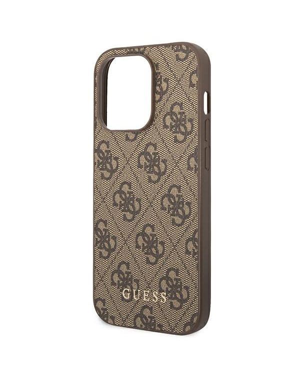 Чехол Guess GUHCP14LG4GFBR для iPhone 14 Pro 6,1" |коричневый
