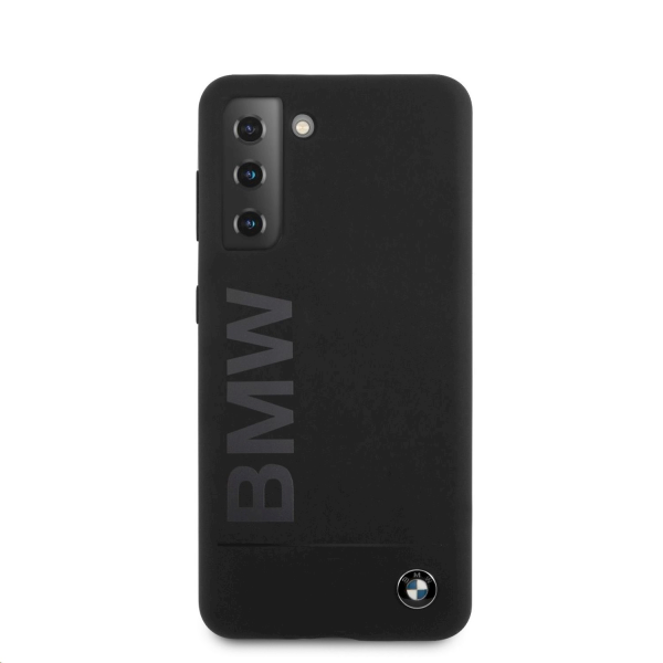 Обложка книги «BMHCS21MSLBLBK BMW Big Logo Silicone Cover for Samsung Galaxy S21+ Black»