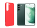 Fusion soft matte back case силиконовый чехол для Samsung S901 Galaxy S22 красный
