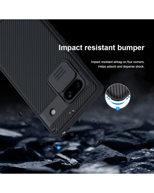 Дополнительное изображение книги «Nillkin CamShield Pro PC+TPU Case for Google Pixel 7A black»