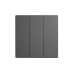 Дополнительное изображение книги «Sonoff Smart 3 Channel WiFi Wall Switch Black (M5-3C-86)»