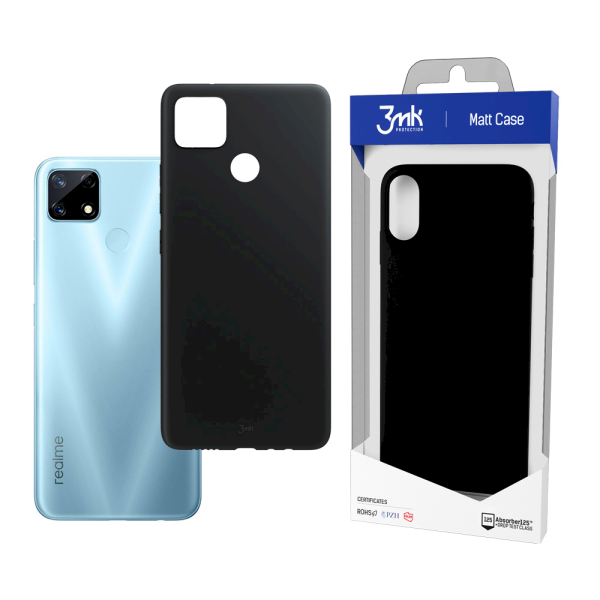 Обложка книги «Realme 7i Global - 3mk Matt Case black»