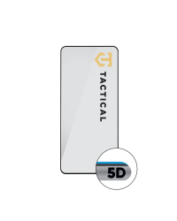 Tactical Glass Shield 5D for Poco M6 Pro Black