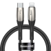 Обложка книги «Baseus durable nylon USB cable Type C PD / Lightning 18W QC3.0 1m black (CATLSP-01)»