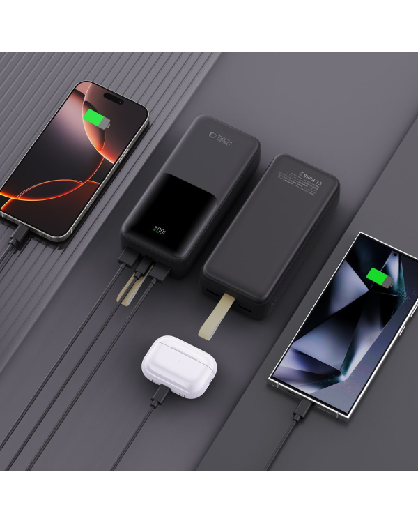 TECH-PROTECT PB03 POWER BANK 30000MAH 22.5W BLACK