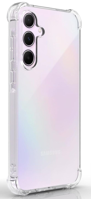 Силиконовый чехол Fusion Anti Shock 1,5 мм для Samsung A566 Galaxy A56 5G прозрачный