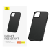Чехол для телефона iPhone 15 Baseus Fauxther Series (черный)