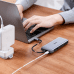 Ugreen multi-functional HUB 9in1 USB Type C - HDMI, DP, VGA, 2 x USB, RJ45 Ethernet, SD | TF card reader, USB Type C PD 100W gray (CM274)