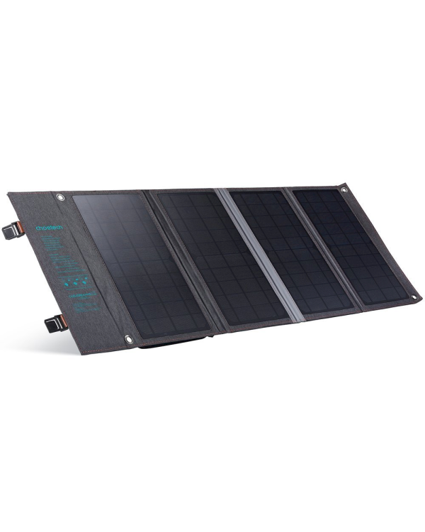 Choetech Foldable Solar Charger Solar Photovoltaic 36W Quick Charge Power Delivery USB / USB Type C (94 x 36 cm) Gray (SC006)