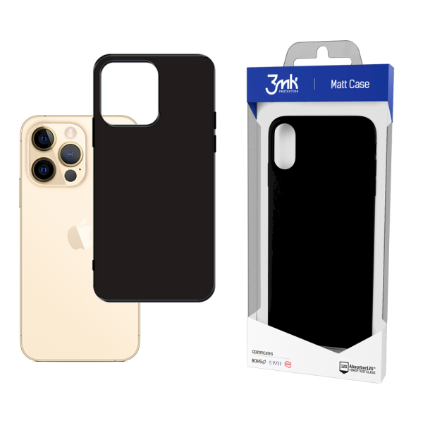 Обложка книги «Apple iPhone 13 Pro Max - 3mk Matt Case black»