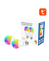 Laxihub A60 Wifi Bluetooth TUYA Smart LED Bulb (2-pack)