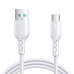 Обложка книги «Кабель Flash Charge USB - Micro Joyroom SA26-AM3| 3A | 1м (белый)»