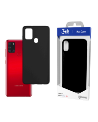 Samsung Galaxy A21s - 3mk Matt Case black