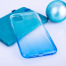 Fusion Gradient case силиконовый чехол для Samsung G780 Galaxy S20 FE прозрачно - синий