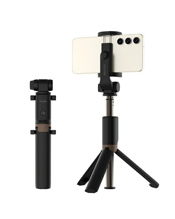 Araree Selfie Stick Bluetooth Selfie штатив для телефона черный