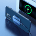 Joyroom wireless Qi charger 15 W for iPhone (MagSafe compatible) + USB Type C cable blue (JR-A28)