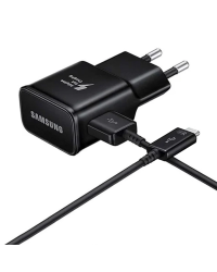 EP-TA200EBE + EP-DR140ABE Samsung 15W Travel Charger + USB-C Data Cable черный (OEM)