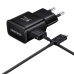 EP-TA200EBE + EP-DR140ABE Samsung 15W Travel Charger + USB-C Data Cable черный (OEM)