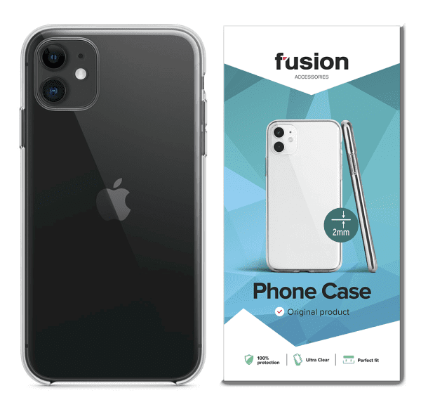 Fusion Ultra Clear Series 2 mm Силиконовый чехол для LG K41S Прозрачный (EU Blister)