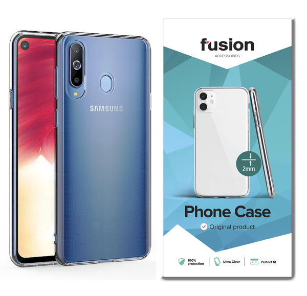Fusion Ultra Clear Series 2 mm Силиконовый чехол для Samsung A202 Galaxy A20e Прозрачный (EU Blister)