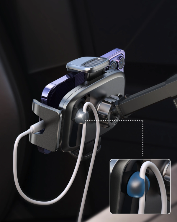Joyroom car phone holder for cockpit, dashboard black (JR-ZS350)