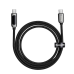 Baseus USB Type C cable - USB Type C 100W (20V | 5A) Power Delivery with display screen power meter 2m black (CATSK-C01)