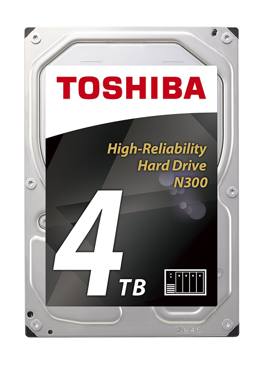 Toshiba 8.9cm (3.5")  4TB SATA3 N300 High-Rel.      7200 128 bulk