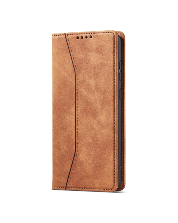 Fusion Magnet Fancy 2 книжка чехол для Samsung A526 / A525 / A528 Galaxy A52 5G / A52 4G / A52s коричневый