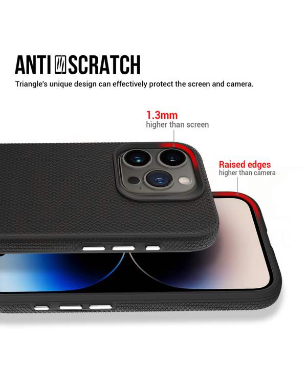 Чехол Vmax Triangle для iPhone 16 6,1" черный