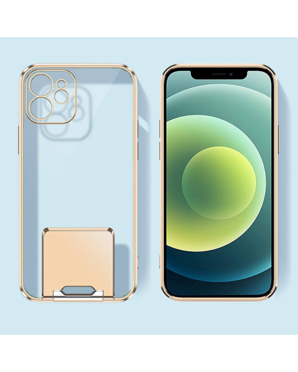 Fusion KIckStand силиконовый чехол для Samsung A525 / A526 Galaxy A52 / A52 5G черный