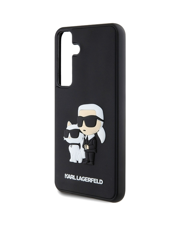 Дополнительное изображение книги «Original Pouch KARL LAGERFELD  hardcase 3D Rubber Karl&Choupette KLHCS24S3DRKCNK for Samsung Galaxy S24  black»