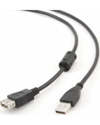 Kabelis Gembird USB Male - USB Female 3m Black
