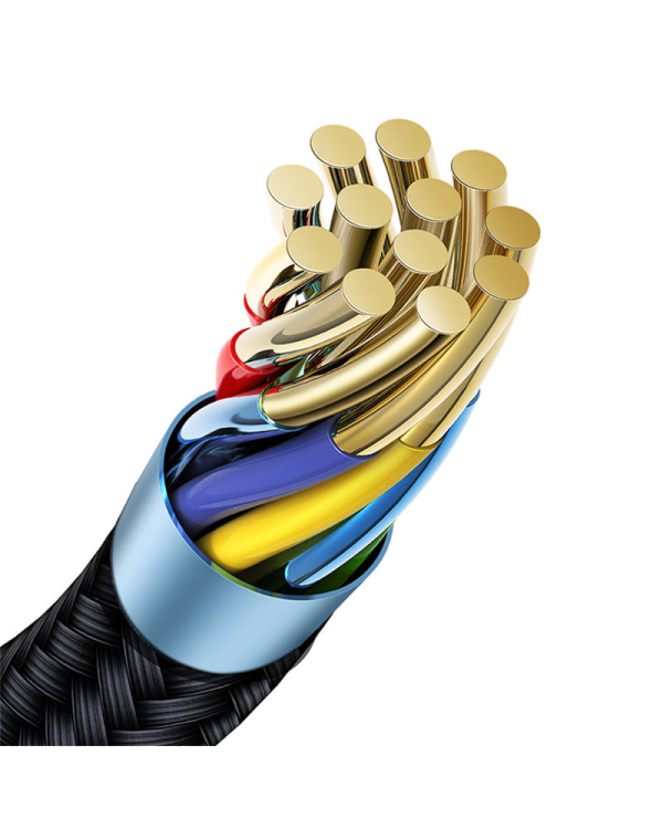 Кабель USB-Lightning, Mcdodo CA-7300, угловой, 1,8 м, черный